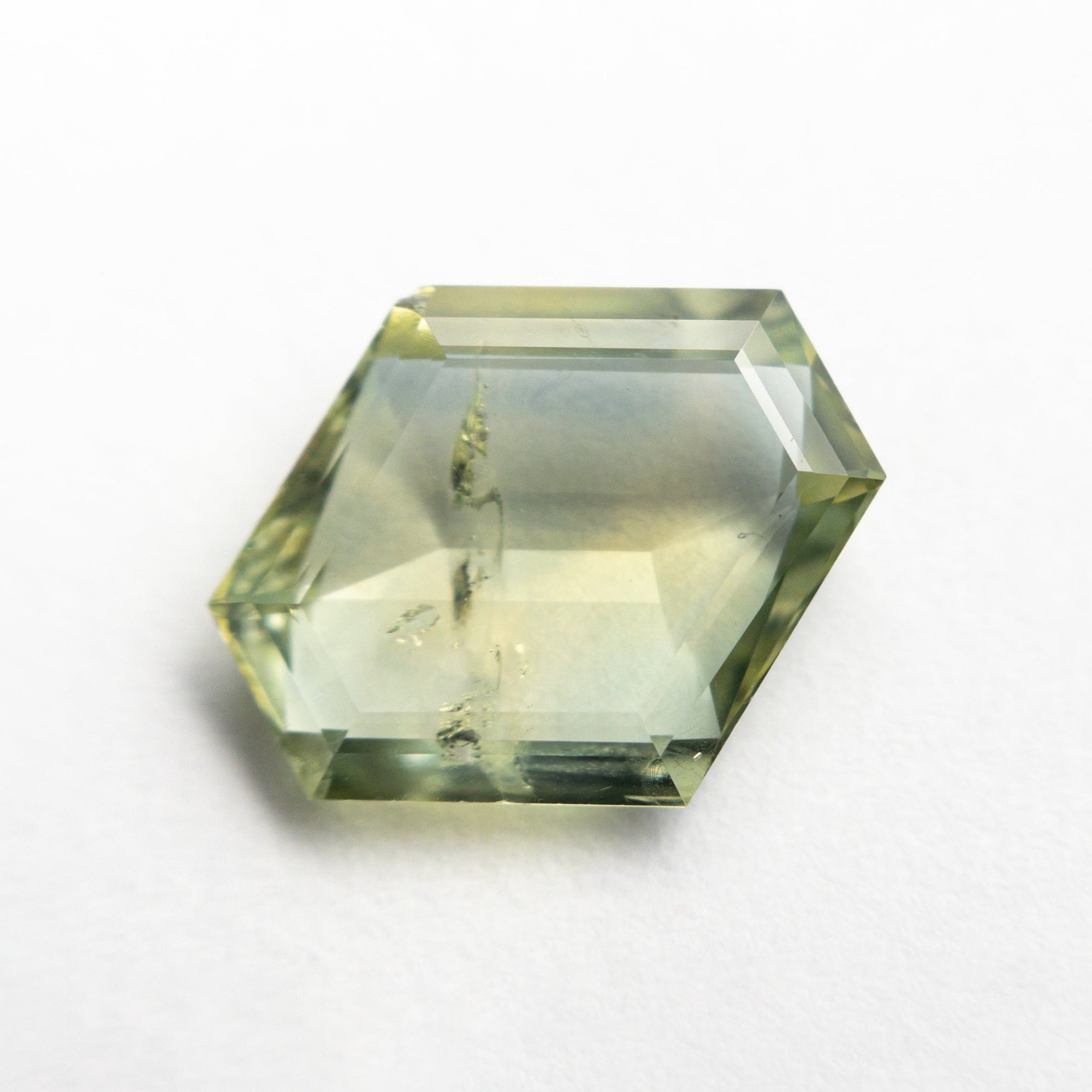 3.19ct 11.38x10.17x3.05mm Hexagon Step Cut Sapphire 22434-119