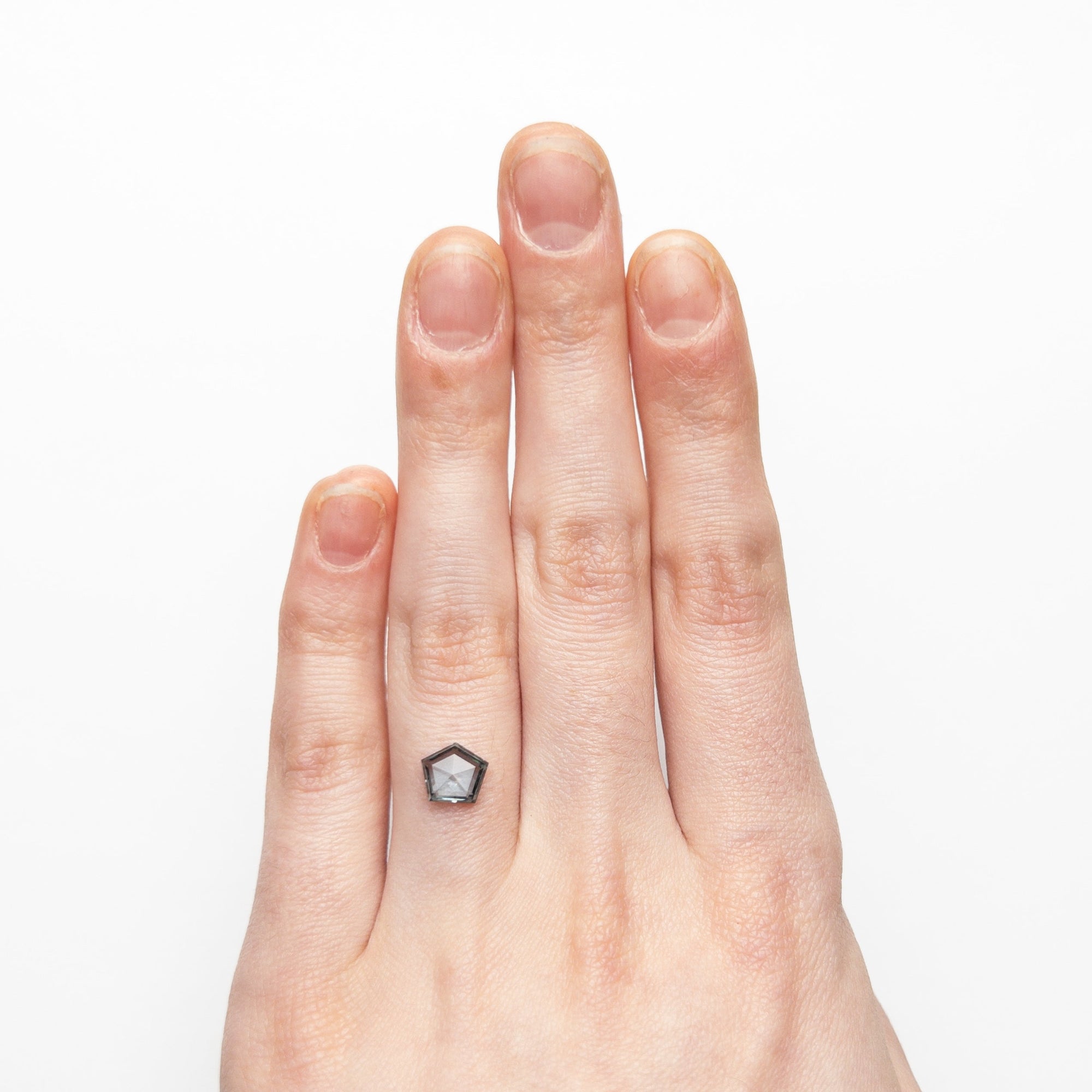 1.29ct 7.37x6.51x2.81mm Pentagon Double Cut Sapphire 22434