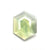 1.04ct 9.41x7.65x1.55mm Hexagon Rosecut Sapphire 22436-12