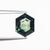 3.04ct 9.36x7.45x5.19mm Hexagon Step Cut Sapphire 22765-01