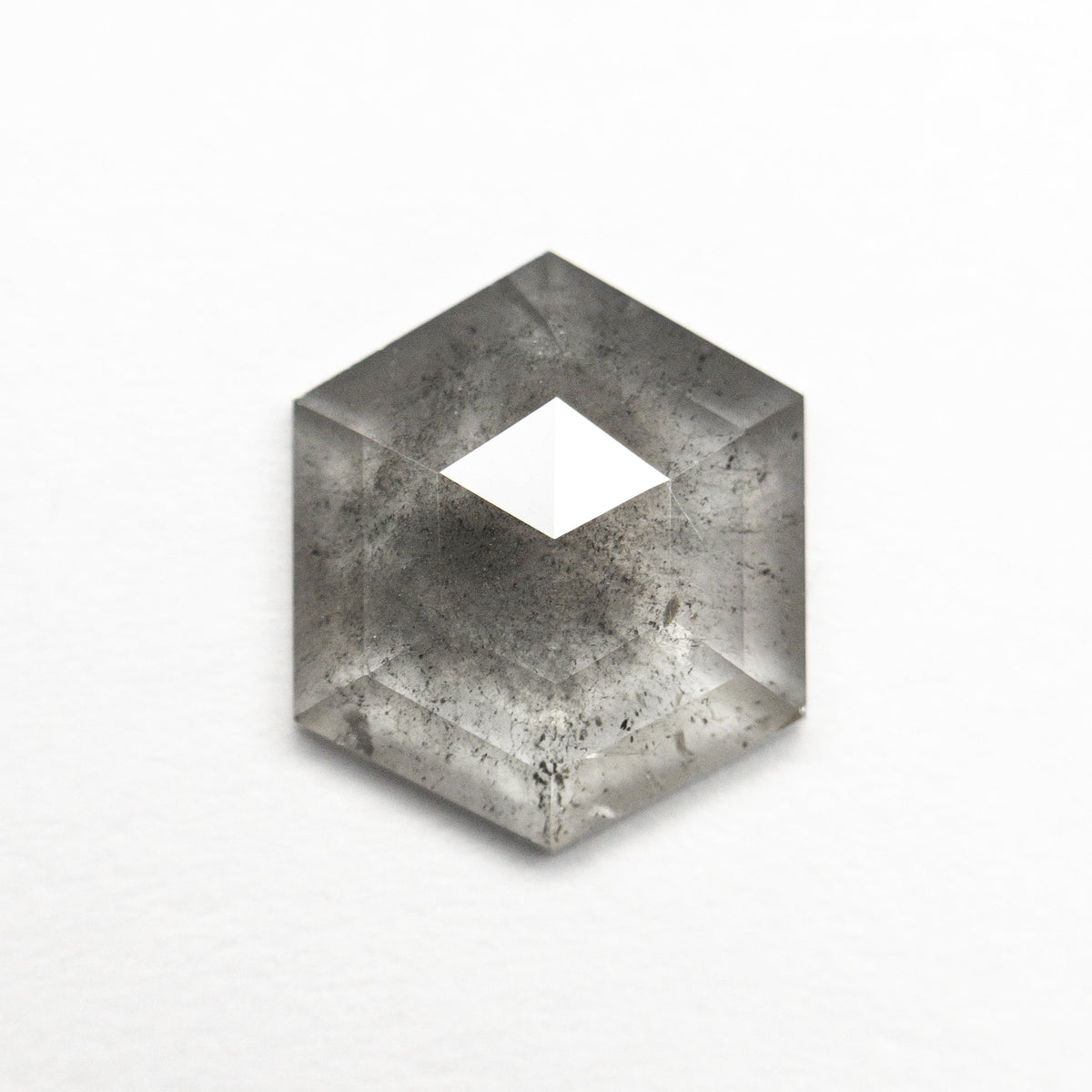 
            1.38ct 9.06x7.71x2.02mm Hexagon Rosecut 23176-19