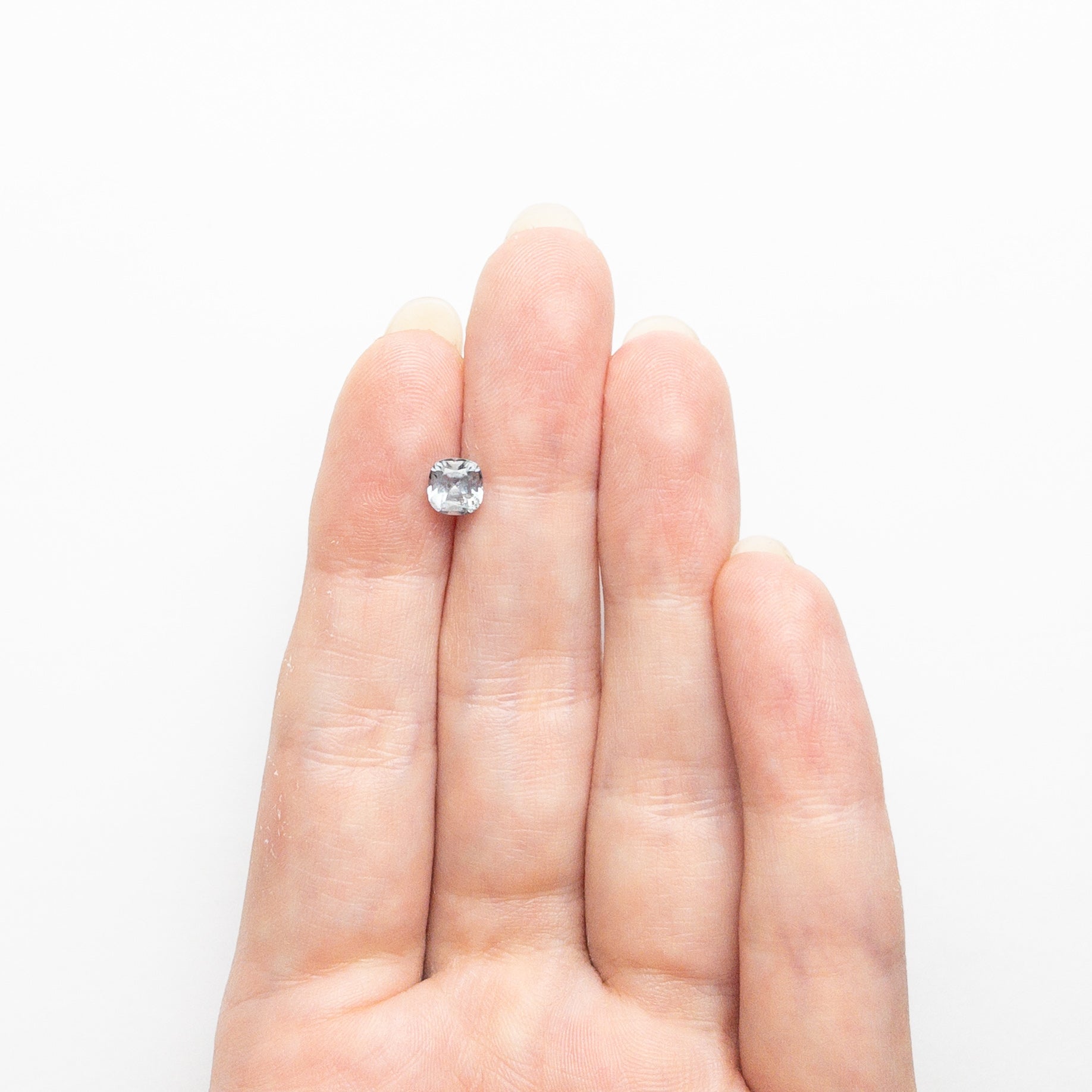 0.92ct 5.38x5.18x3.82mm Cushion Brilliant Sapphire 23674-15