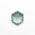 0.99ct 6.42x5.62x2.68mm Hexagon Portrait Cut Sapphire 23677-09