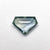 1.26ct 6.15x8.63x2.66mm Shield Portrait Cut Sapphire 23684-10