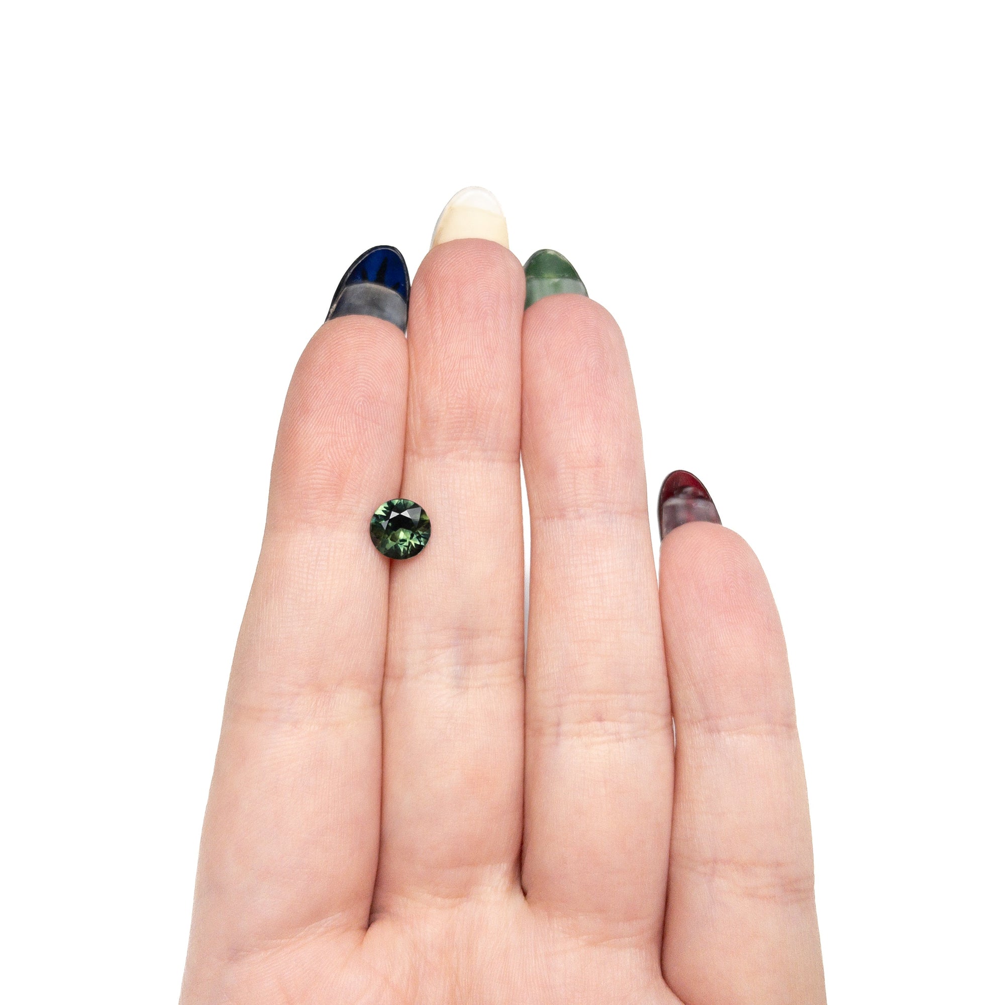 1.49ct 7.00x7.12x4.08mm Round Brilliant Sapphire 23810-02