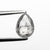 1.38ct 8.49x6.25x2.76mm Pear Double Cut 23840-29