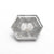 3.75ct 11.28x8.38x4.62mm Hexagon Step Cut 23841-07