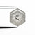 3.59ct 9.88x8.59x4.71mm Hexagon Step Cut 23841-08