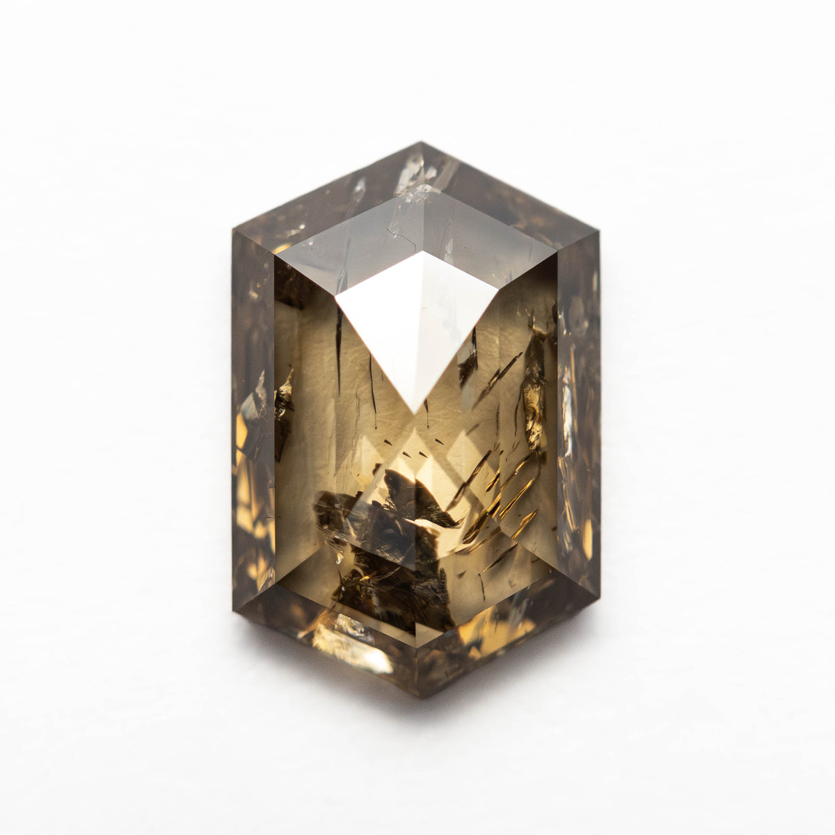 
            2.67ct 10.81x7.23x3.39mm Hexagon Rosecut 23850-13