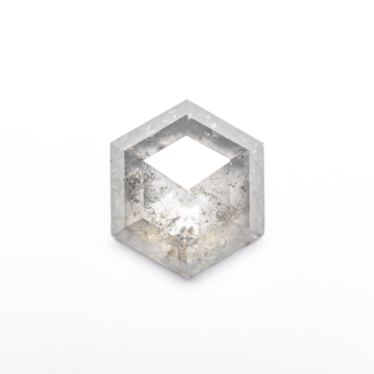 
            1.42ct 8.06x6.91x2.88mm Hexagon Rosecut 24512-04