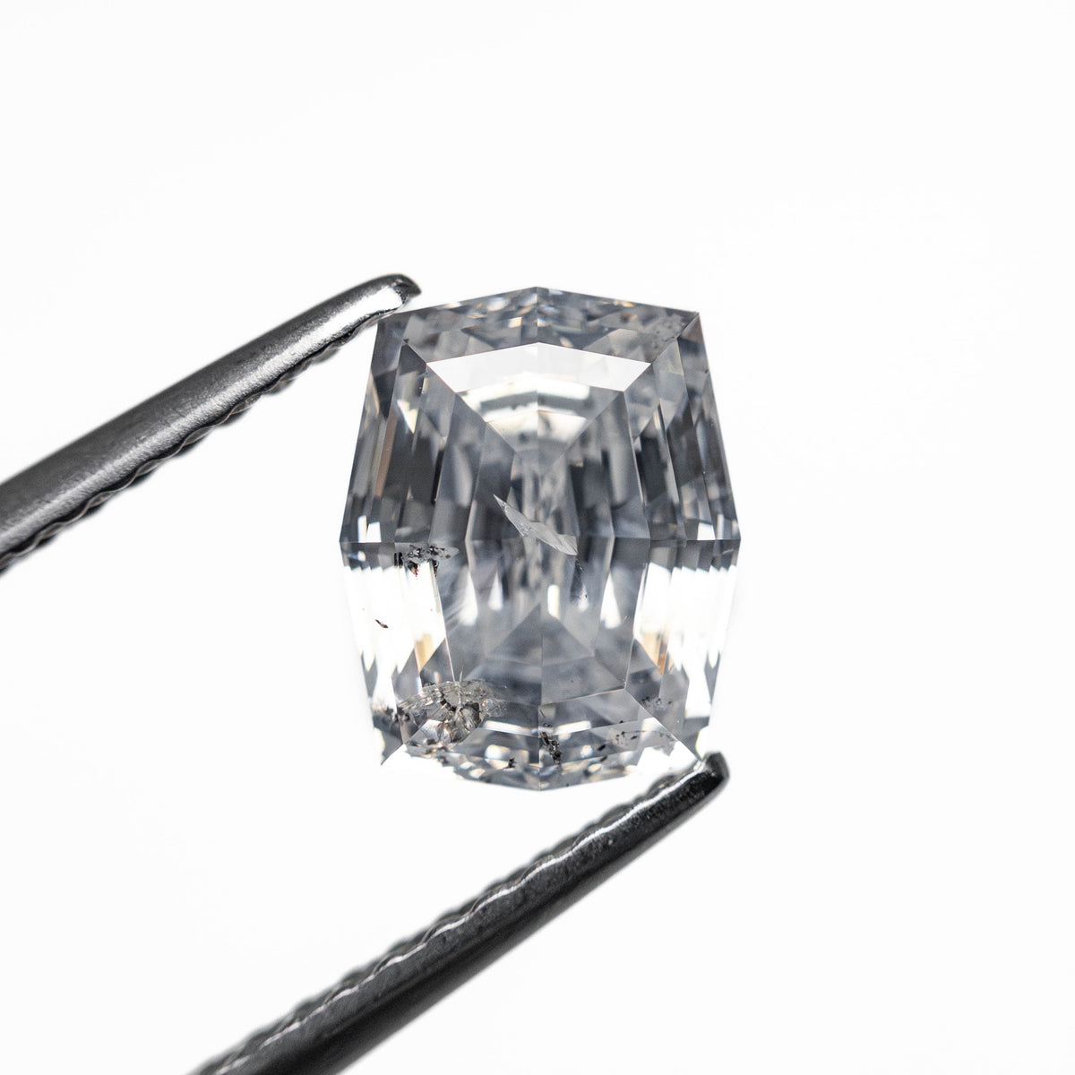 
            1.62ct 7.48x5.94x4.33mm GIA I2 E Geo Cushion Step Cut 24527-01