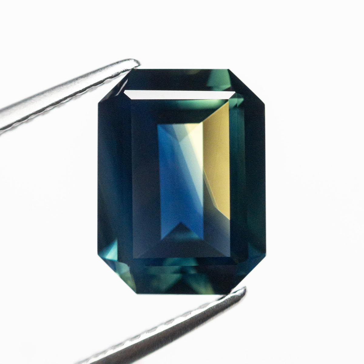 
            3.99ct 10.65x7.96x4.56mm Cut Corner Rectangle Step Cut Sapphire 25065-03