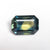 3.63ct 10.83x7.73x4.19mm Cut Corner Rectangle Step Cut Sapphire 25069-01