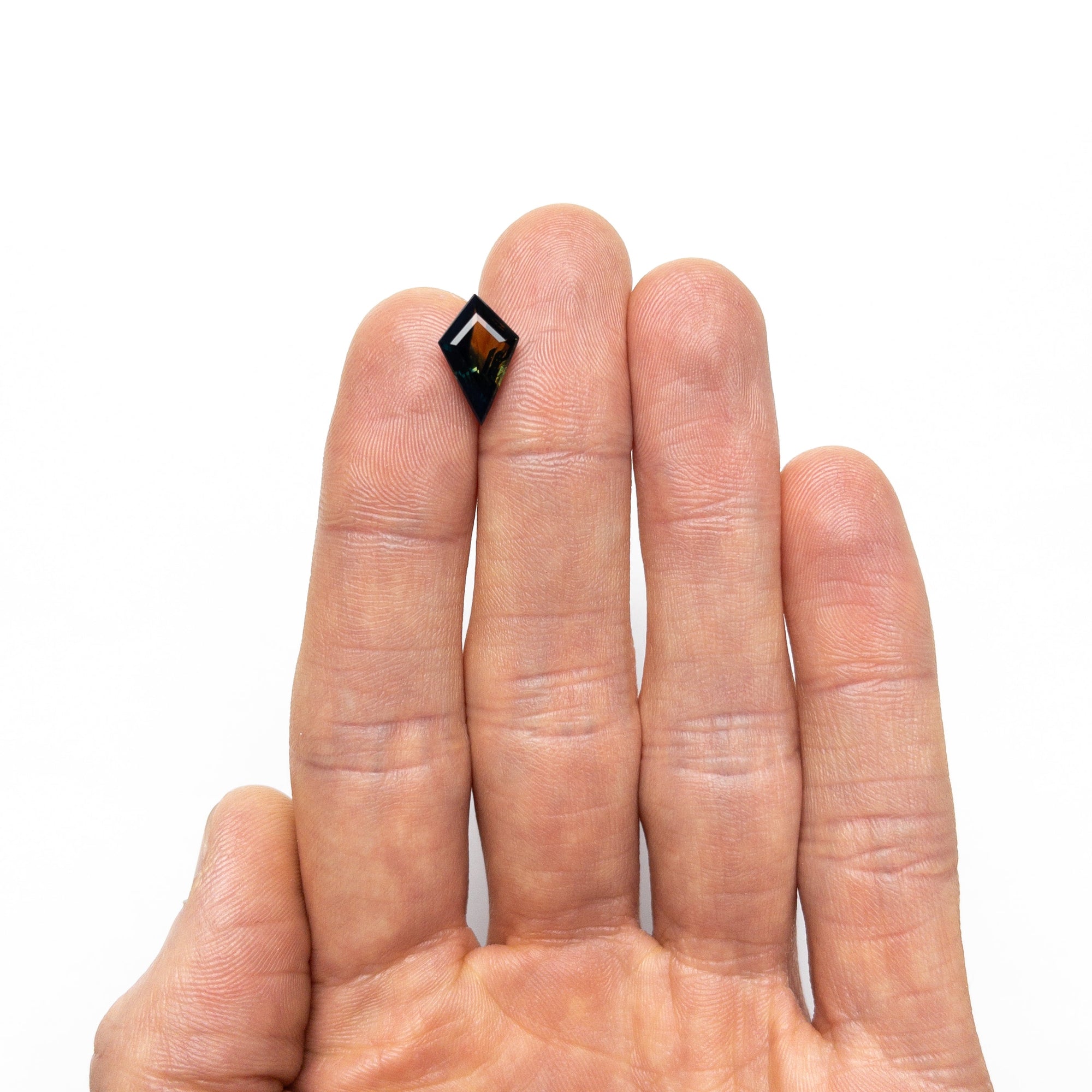 3.16ct 13.30x8.36x4.72mm Kite Step Cut Sapphire 25111-01