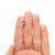 1.17ct 6.72x5.15x4.12mm Oval Brilliant Sapphire 25297-01