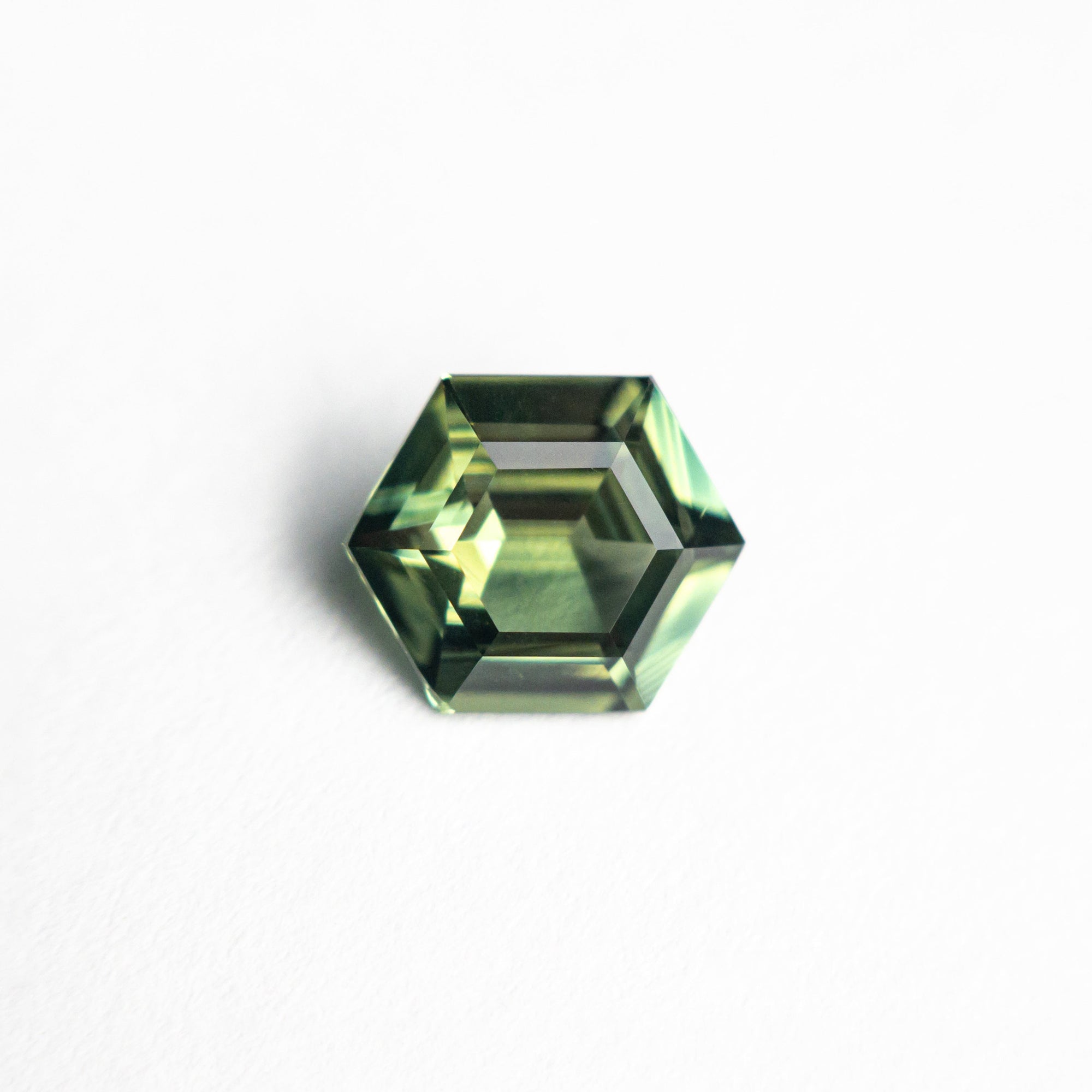 Sour Apple Heart Cut Emerald Bombe Ring