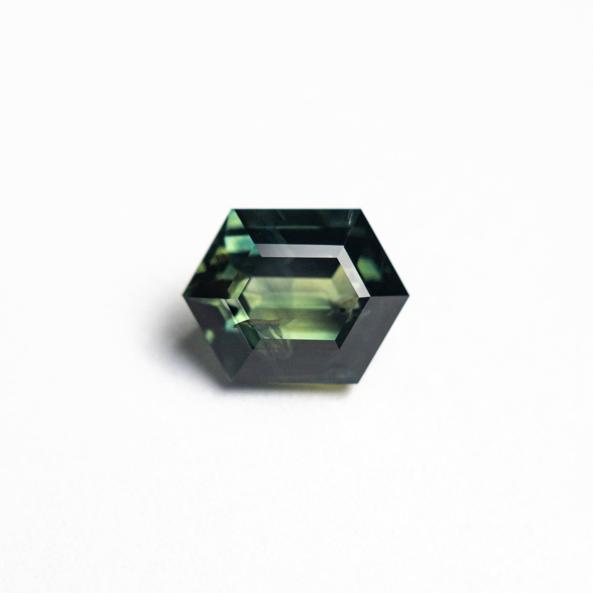 Sour Apple Heart Cut Emerald Bombe Ring