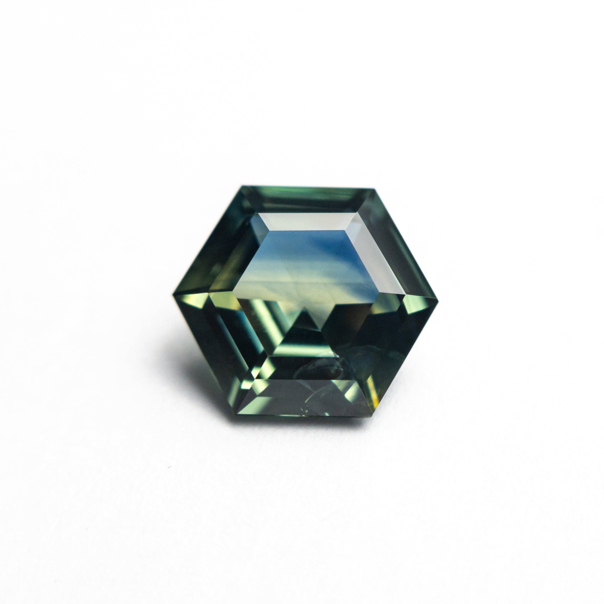 Sour Apple Heart Cut Emerald Bombe Ring