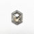 1.27ct 8.08x6.18x2.81mm Hexagon Rosecut 25450-08