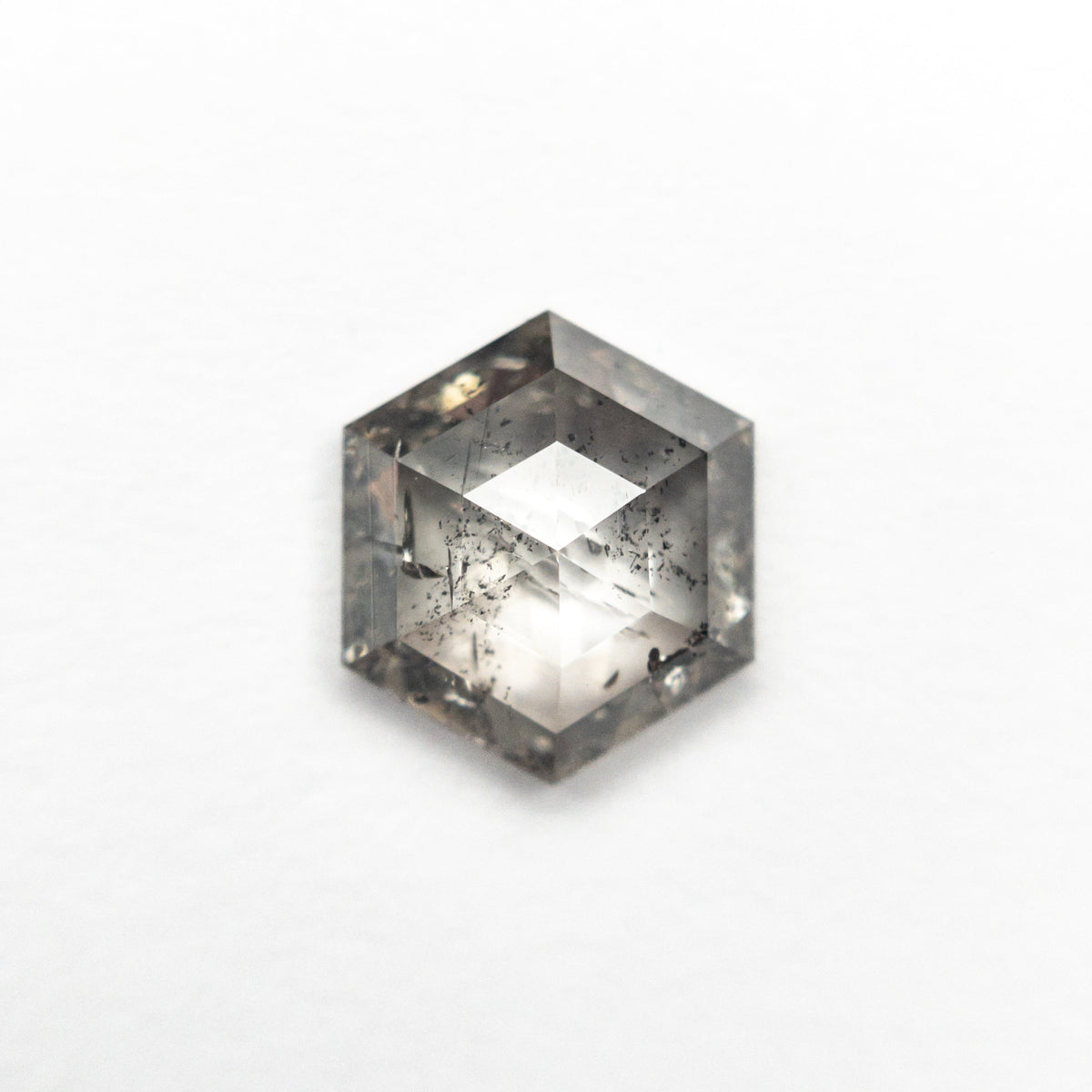 
            1.31ct 8.06x7.01x2.79mm Hexagon Rosecut 25450-09