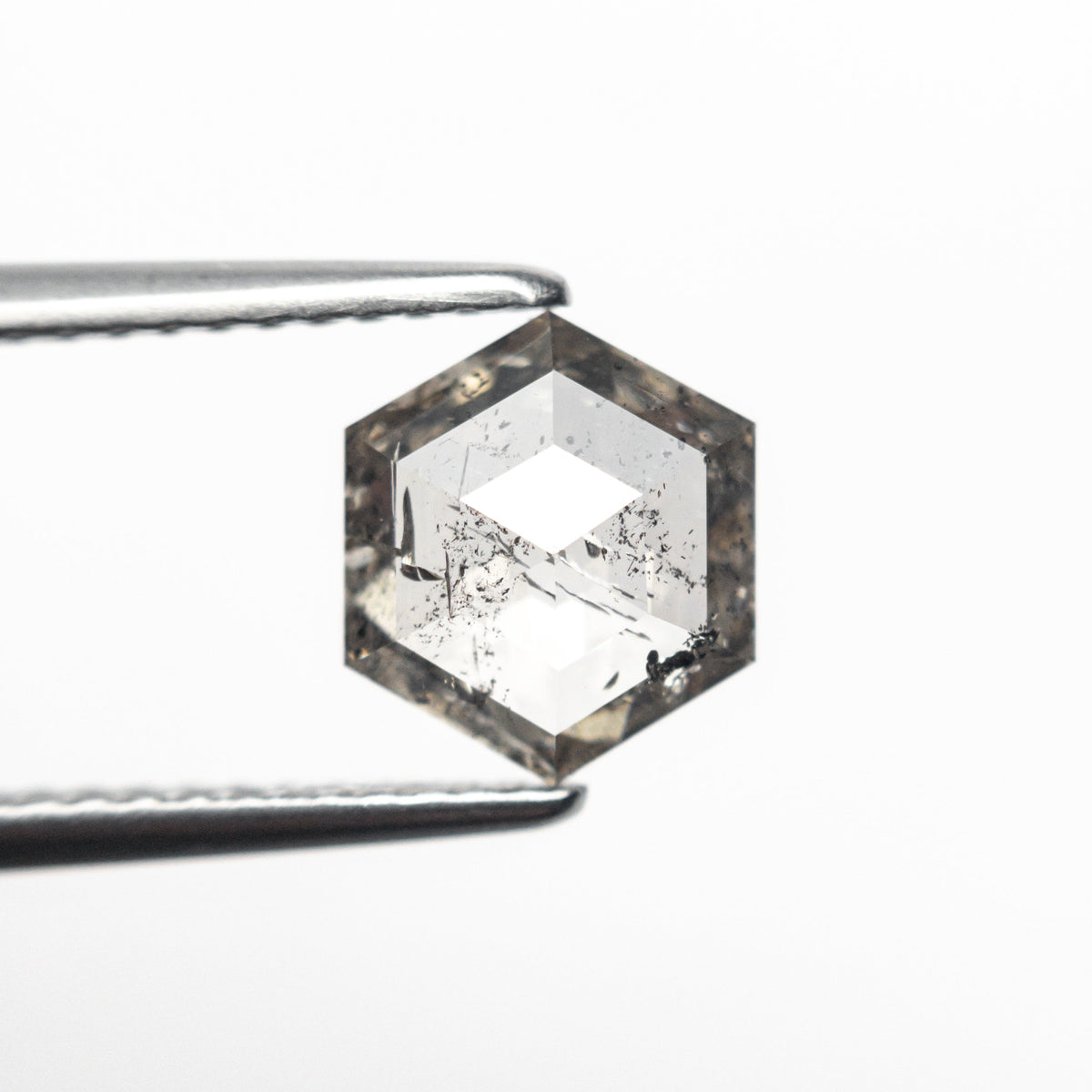 
            1.31ct 8.06x7.01x2.79mm Hexagon Rosecut 25450-09