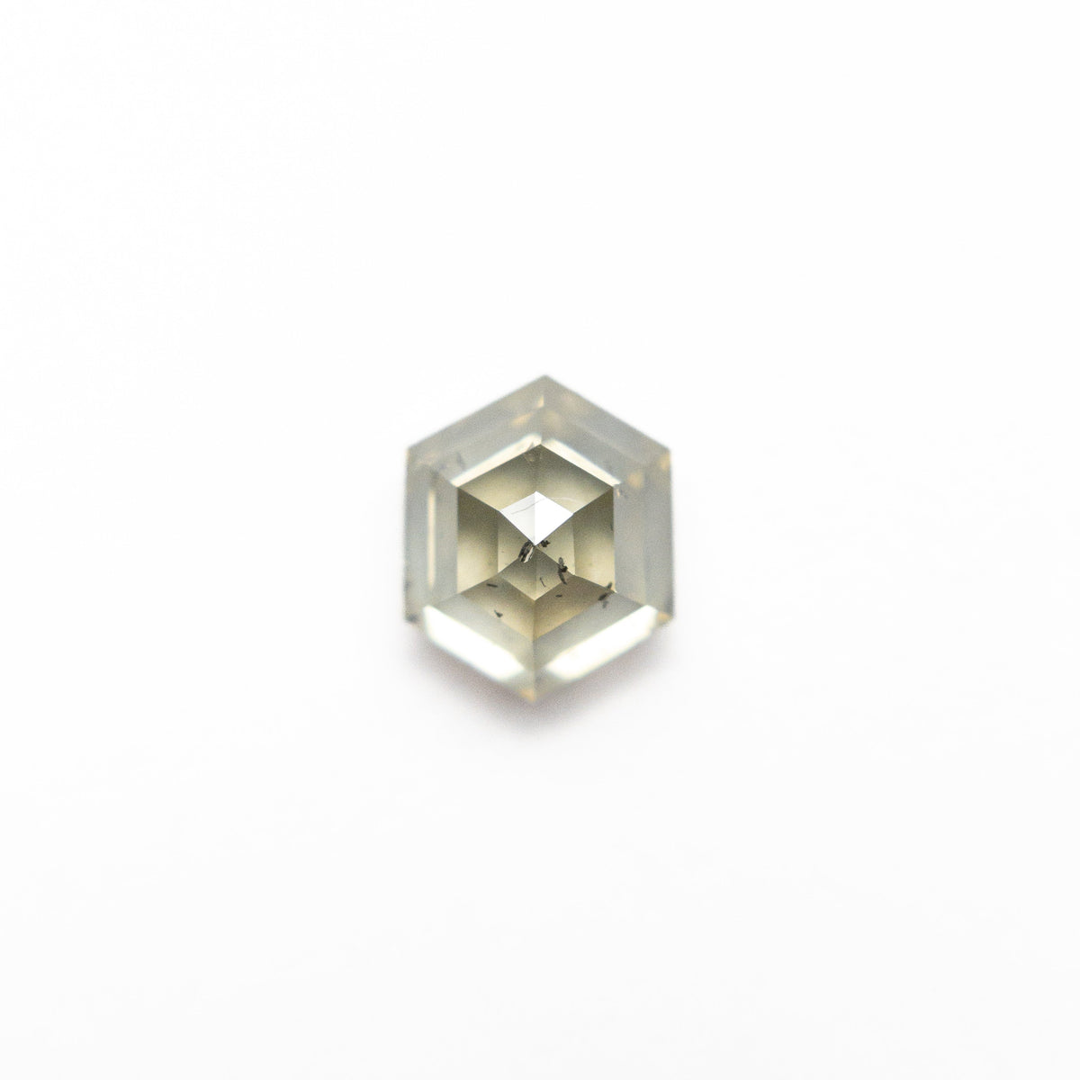 
            1.07ct 6.36x5.29x3.98mm Hexagon Step Cut 25455-11