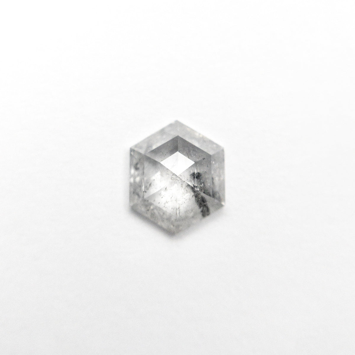 
            0.65ct 6.55x5.41x2.28mm Hexagon Rosecut 25457-22