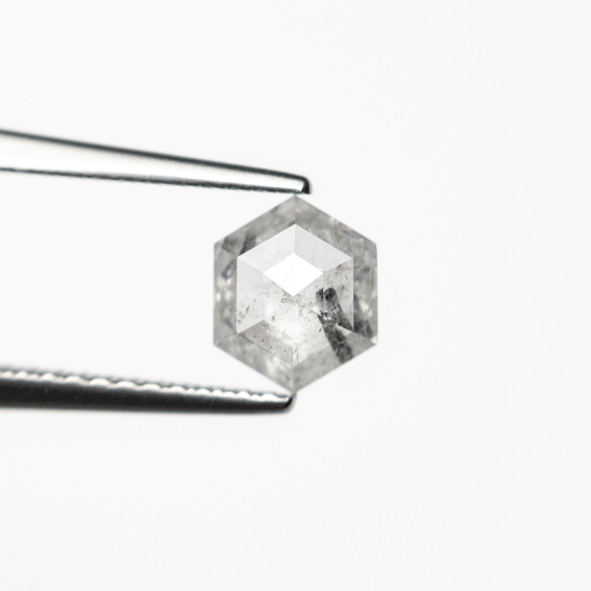 
            0.65ct 6.55x5.41x2.28mm Hexagon Rosecut 25457-22