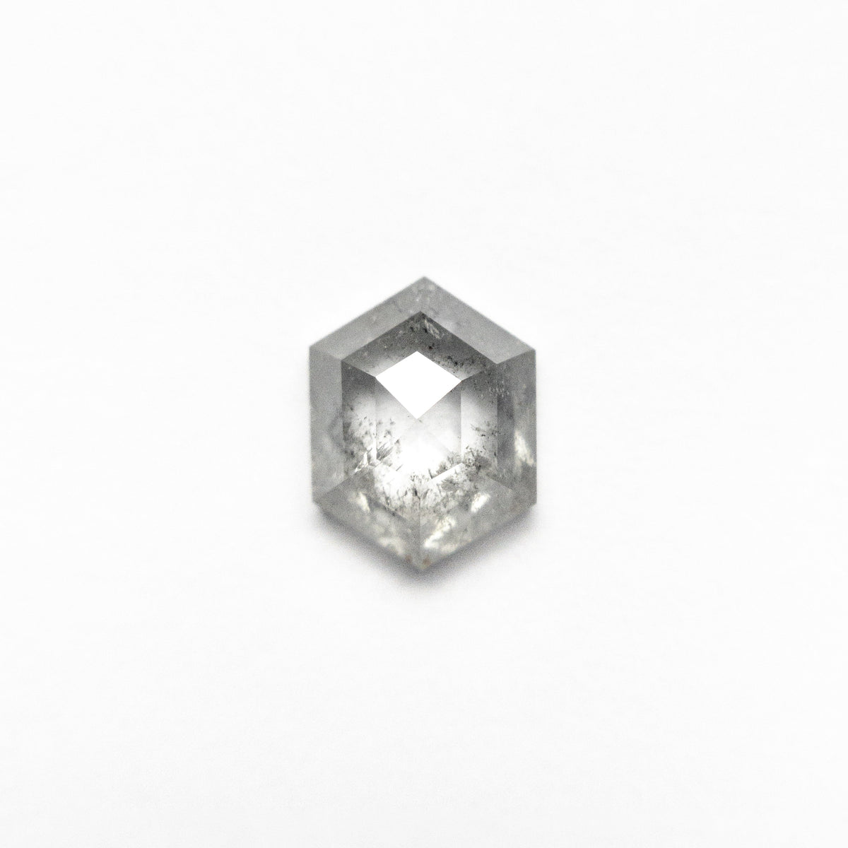 
            0.87ct 6.88x5.34x2.65mm Hexagon Rosecut 25457-30