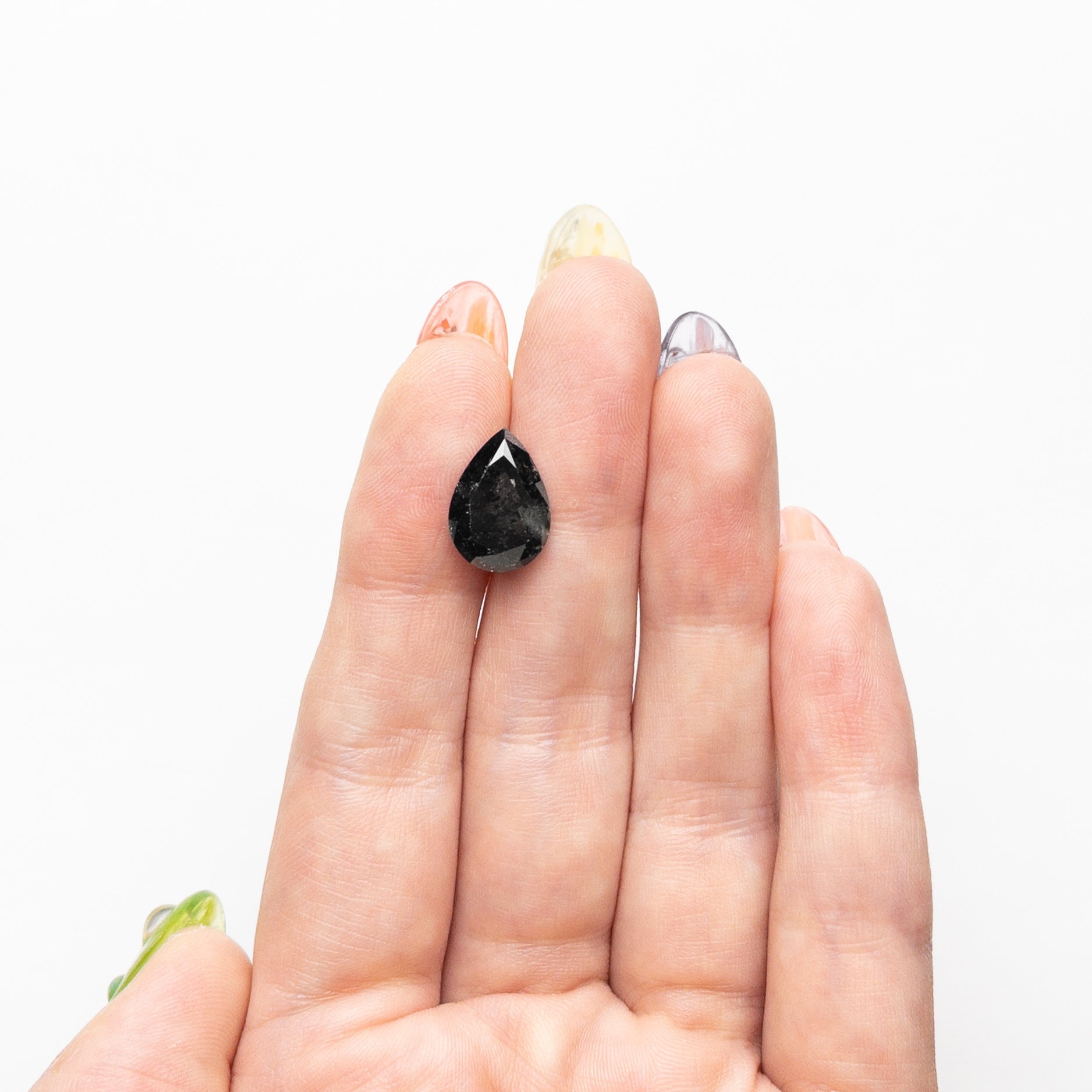 4.61ct 13.06x9.20x5.11mm Pear Double Cut 25480-01