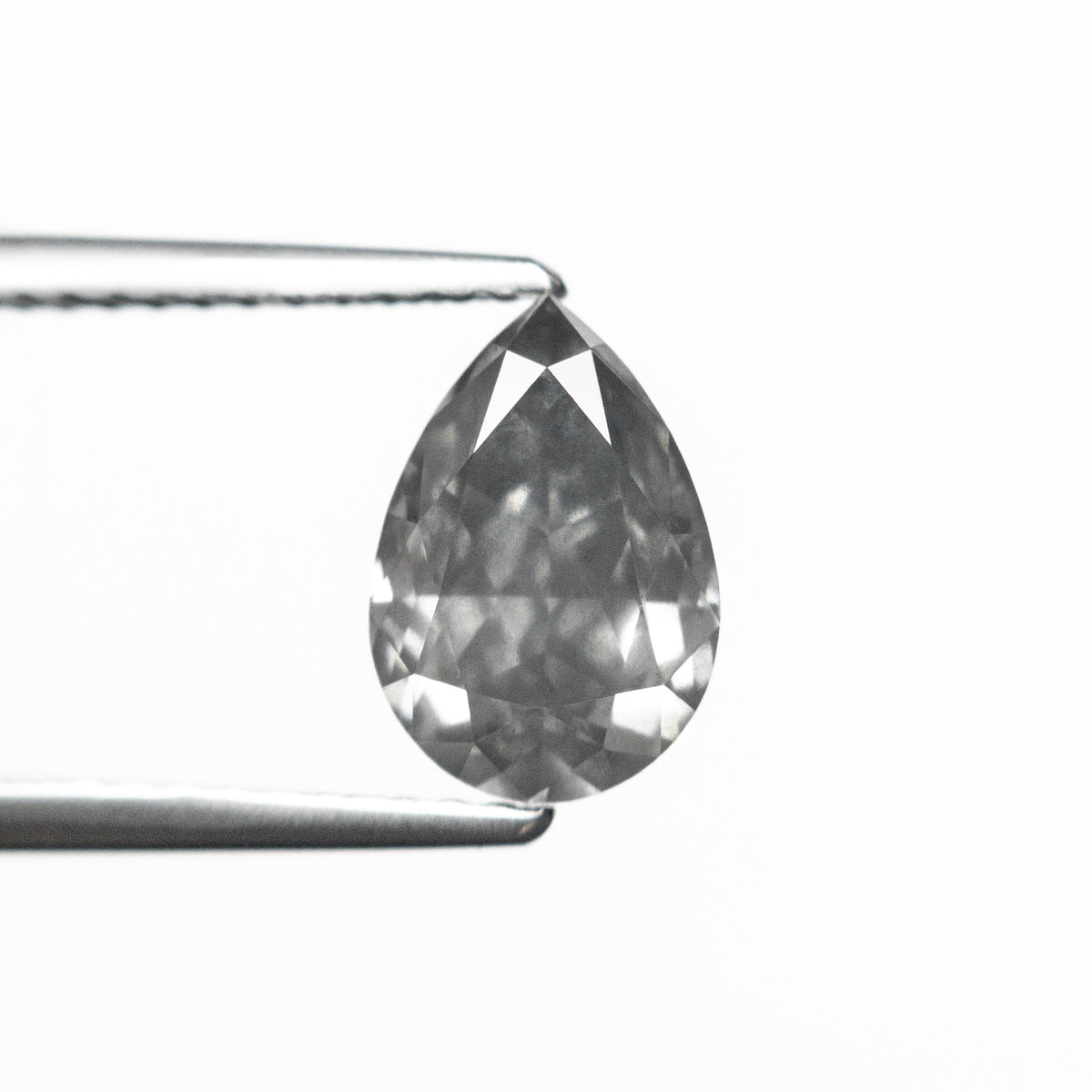 
            1.77ct 9.06x6.18x4.23mm GIA I1 Fancy Grey Pear Brilliant 25493-01