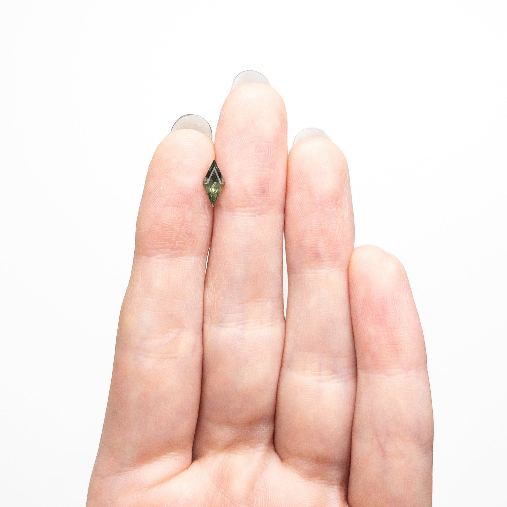 0.62ct 8.76x4.28x3.13mm Lozenge Step Cut Sapphire 25740-04