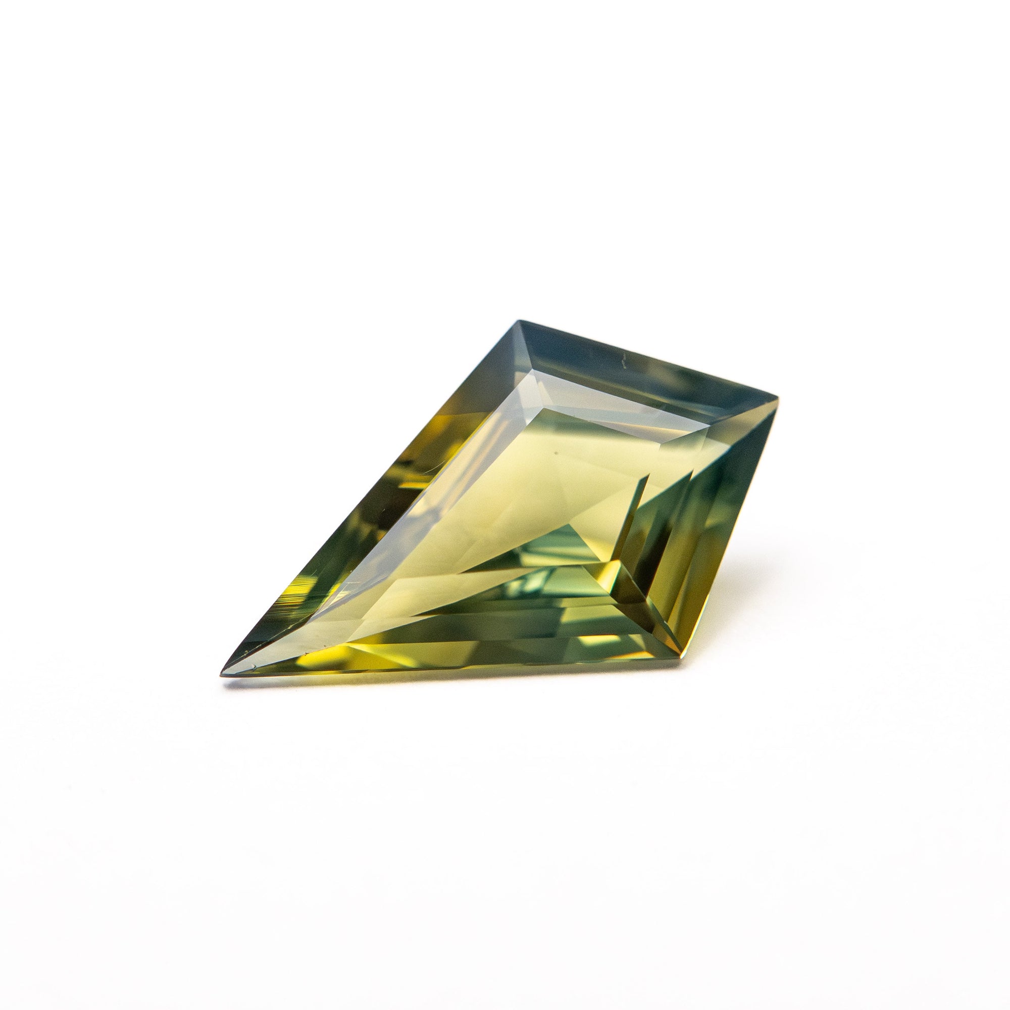 Sour Apple Heart Cut Emerald Bombe Ring