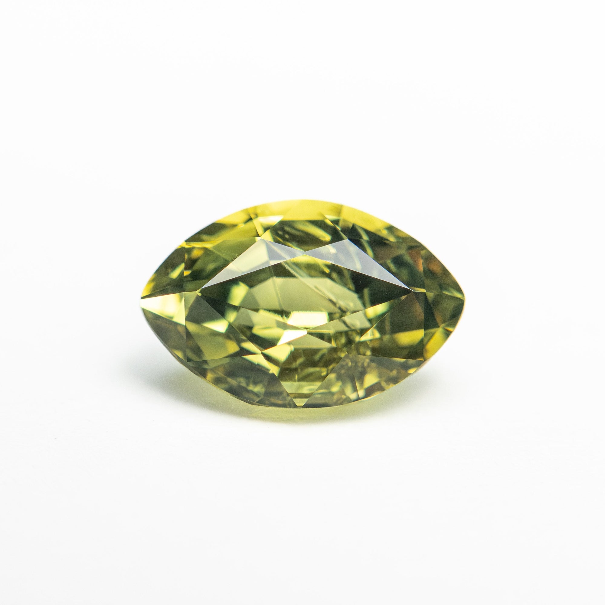 Sour Apple Heart Cut Emerald Bombe Ring