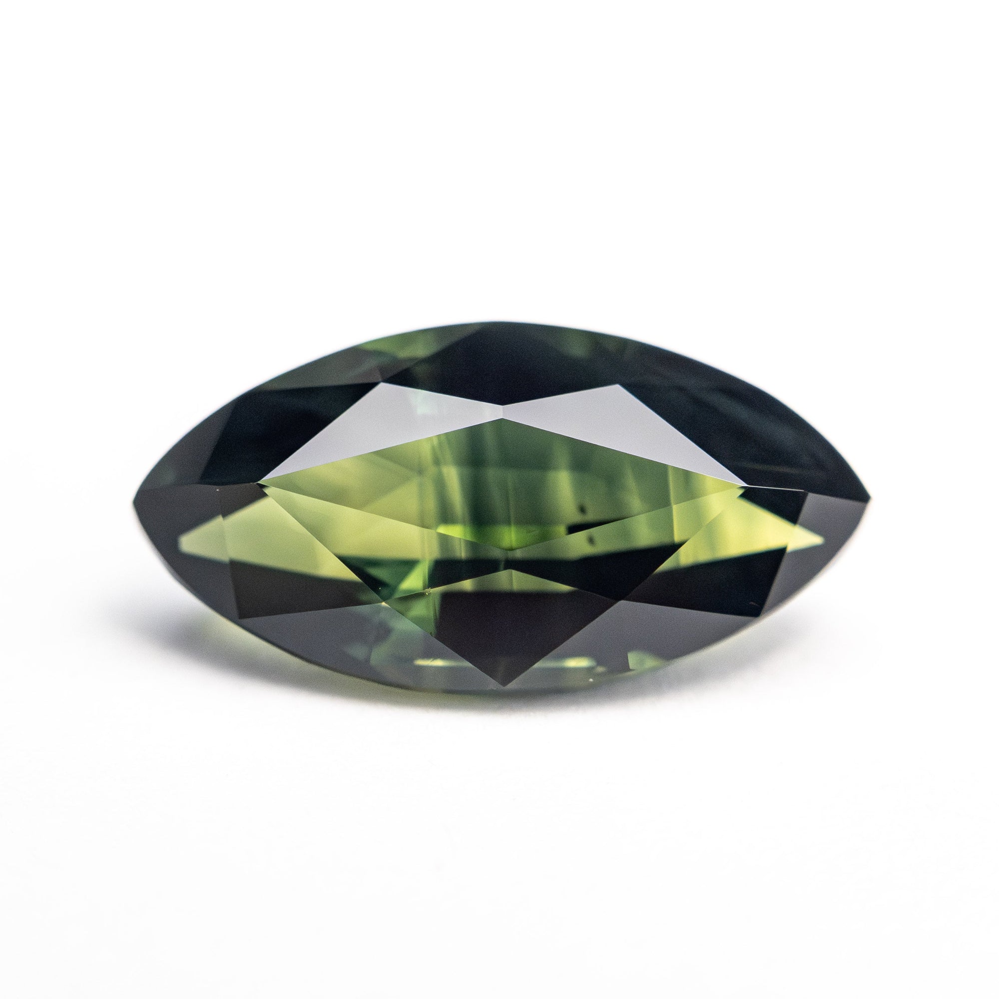 Sour Apple Heart Cut Emerald Bombe Ring