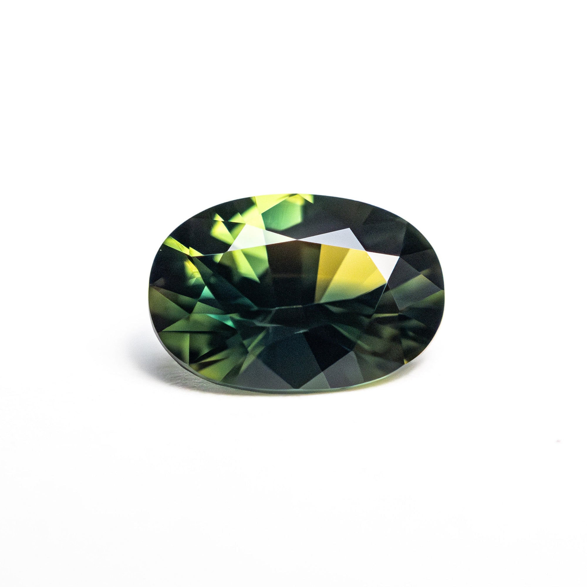 Sour Apple Heart Cut Emerald Bombe Ring