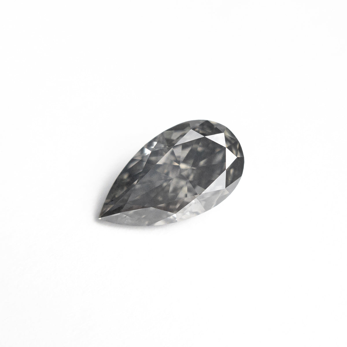 
            1.04ct 8.67x4.95x3.39mm Fancy Grey Pear Brilliant 25785-01