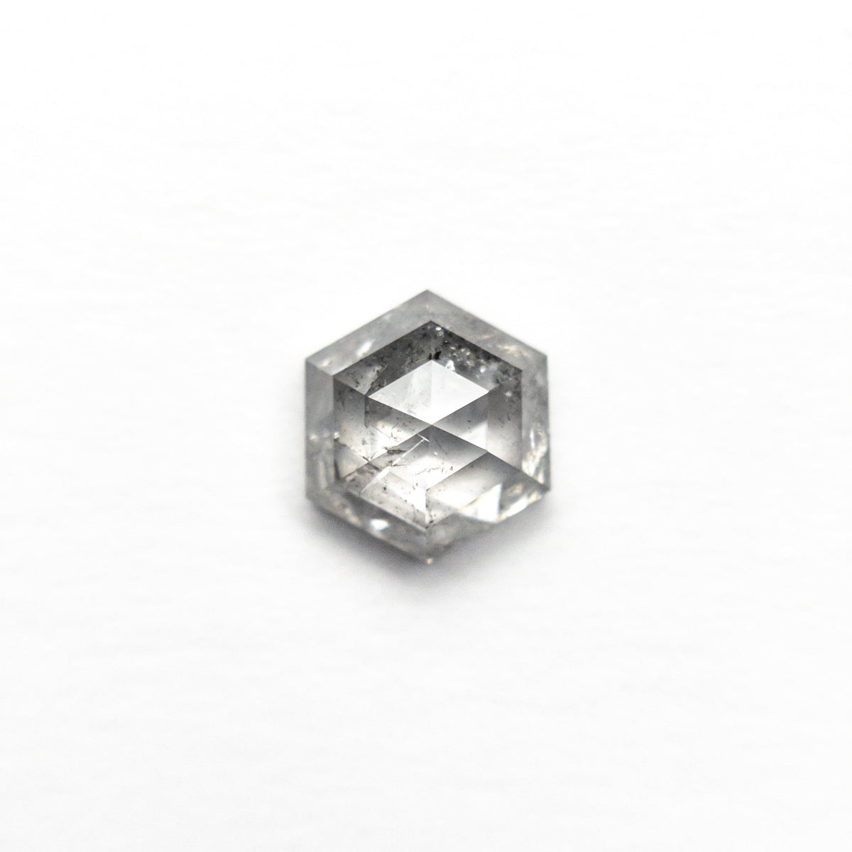 
            0.84ct 6.03x5.44x2.99mm Hexagon Rosecut 25806-22