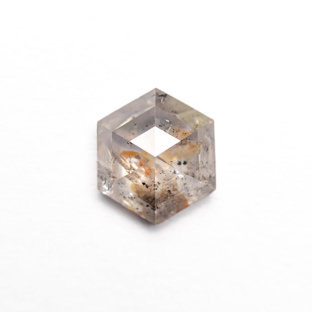 
            1.08ct 7.31x6.46x2.94mm Hexagon Rosecut 25822-10