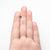 0.80ct 5.57x5.53x3.54mm Round Brilliant Sapphire 26134-23