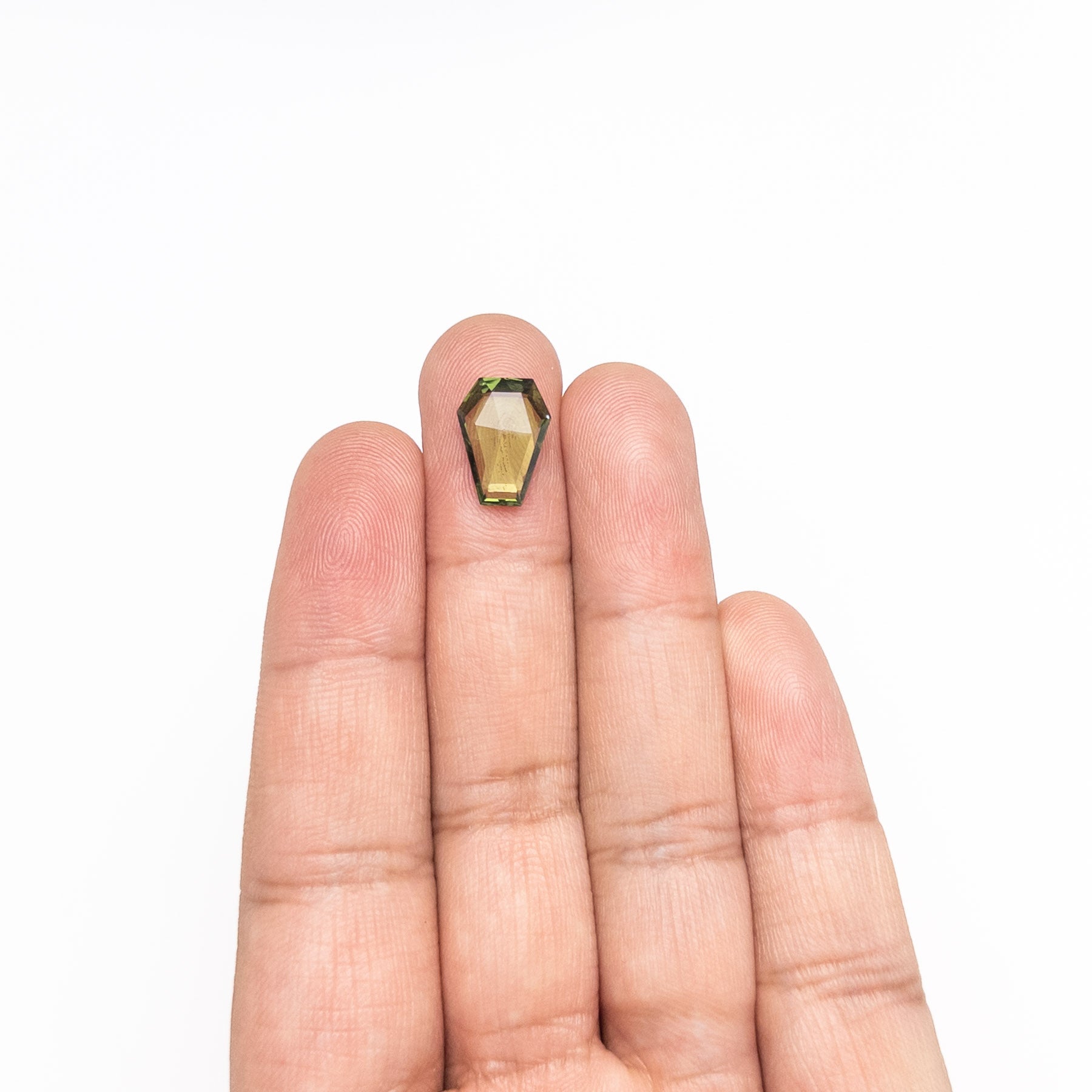 2.85ct 12.76x9.51x2.42mm Coffin Rosecut Sapphire 26327-10