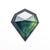 2.42ct 11.00x9.47x2.93mm Shield Rosecut Sapphire 26327-15