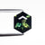 1.51ct 8.20x6.58x3.95mm Hexagon Step Cut Sapphire 26344-02