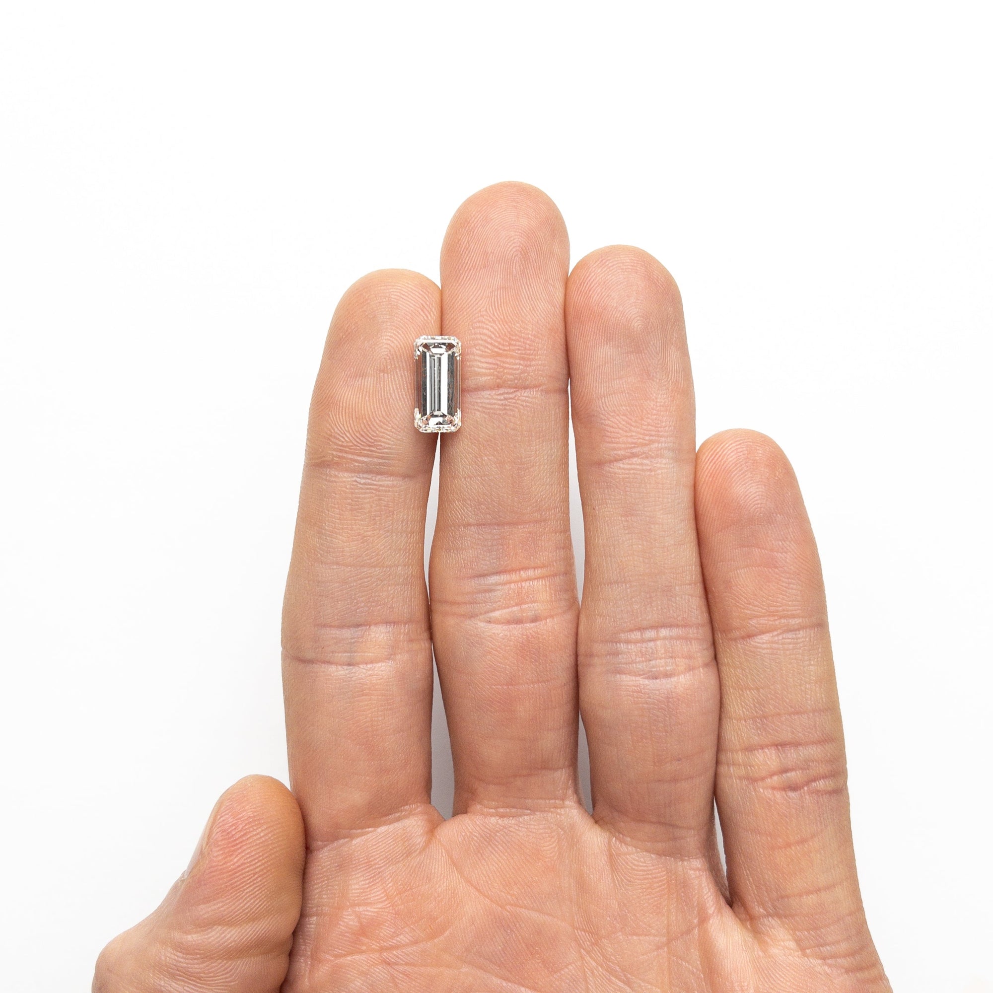 3.01ct 11.85x5.89x4.47mm GIA SI2 H Cut Corner Rectangle Step Cut 26478-01