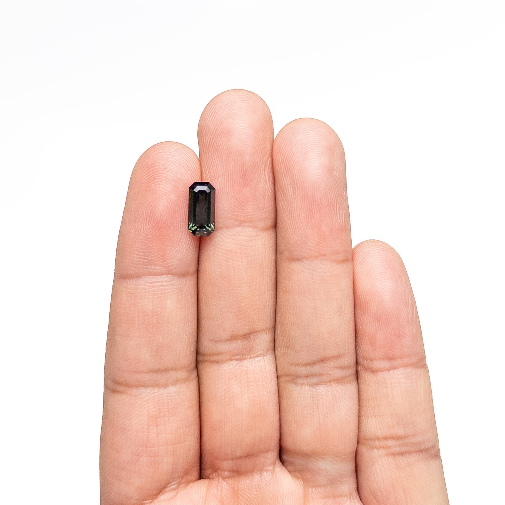 2.55ct 10.47x5.21x4.34mm Cut Corner Rectangle Step Cut Sapphire 26507-01