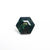 1.04ct 6.60x5.72x3.83mm Hexagon Step Cut Sapphire 26509-01