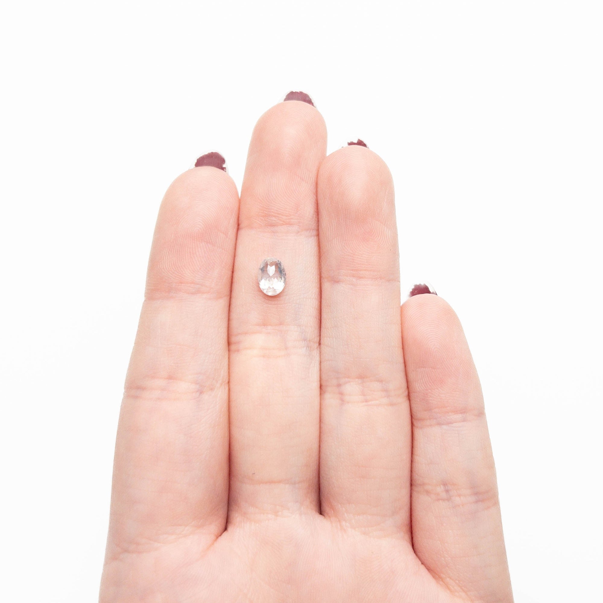 0.97ct 7.02x5.21x3.09mm Oval Rosecut 26787-07