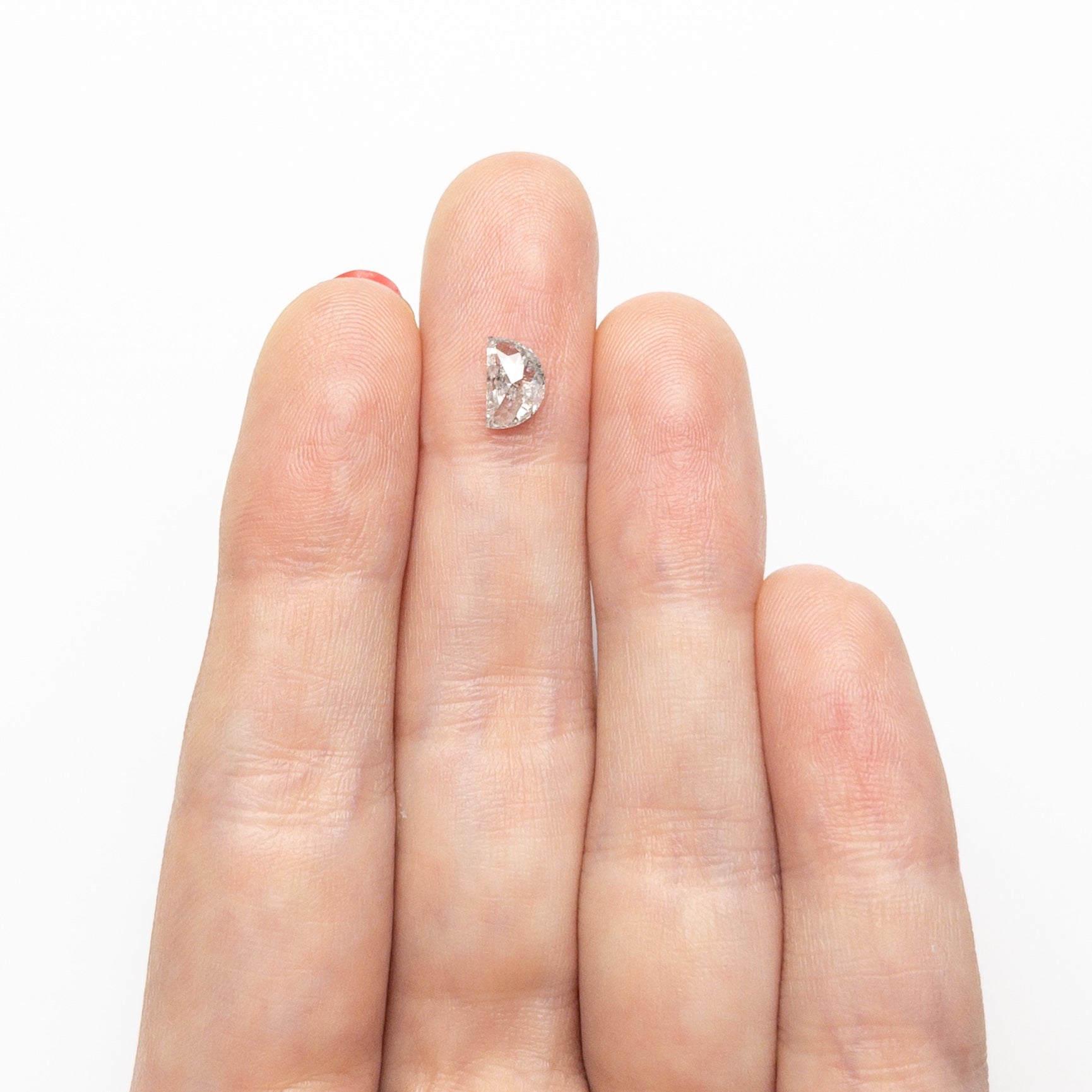 0.69ct 6.88x4.41x2.67mm Half Moon Double Cut 🇨🇦 26949-01