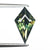 2.16ct 12.76x7.18x4.83mm Kite Step Cut Sapphire 27140-01