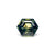 1.19ct 6.67x5.48x4.17mm Hexagon Step Cut Sapphire 27153-03